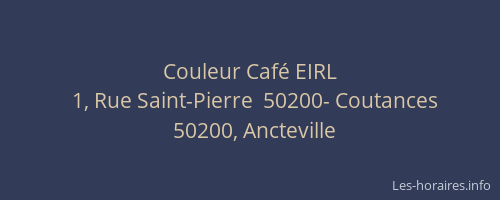 Couleur Café EIRL