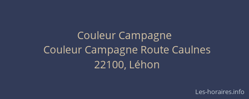 Couleur Campagne