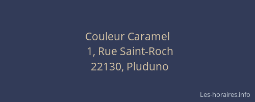 Couleur Caramel