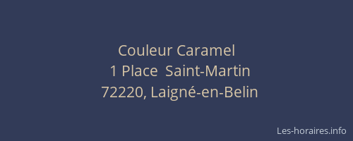Couleur Caramel