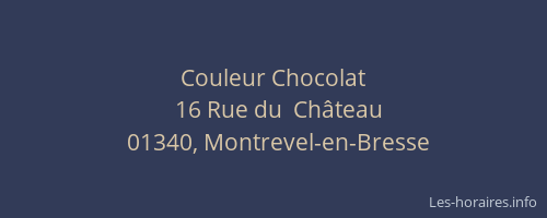 Couleur Chocolat