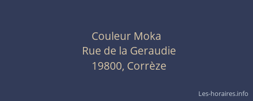 Couleur Moka