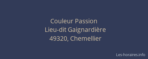 Couleur Passion