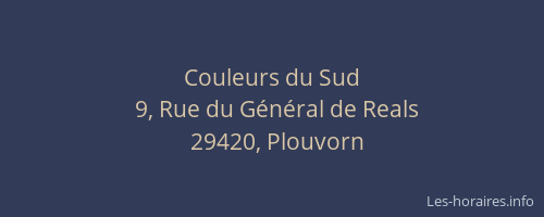 Couleurs du Sud