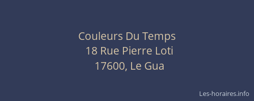 Couleurs Du Temps