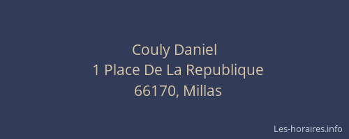 Couly Daniel