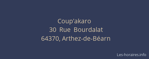 Coup'akaro