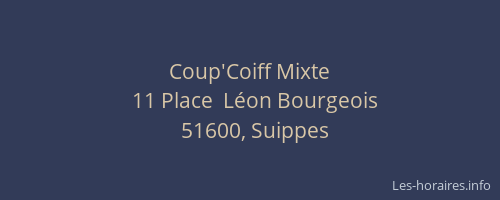 Coup'Coiff Mixte