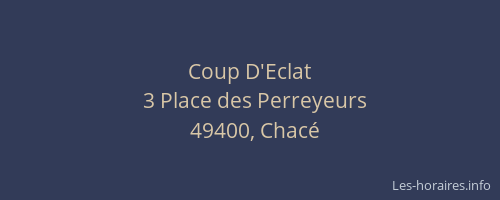 Coup D'Eclat