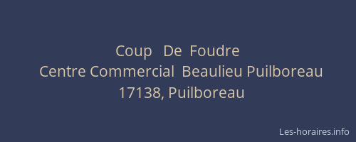 Coup   De  Foudre