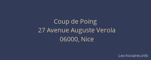 Coup de Poing