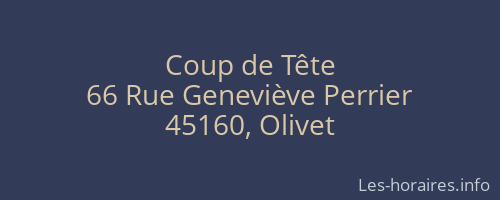 Coup de Tête
