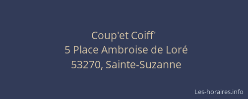 Coup'et Coiff'