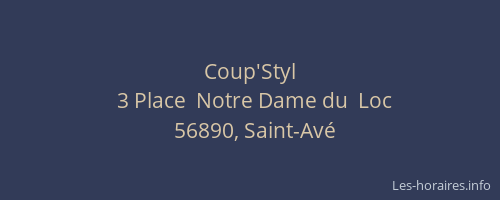 Coup'Styl