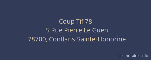 Coup Tif 78
