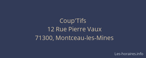 Coup'Tifs