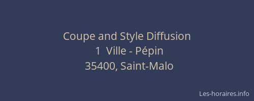 Coupe and Style Diffusion