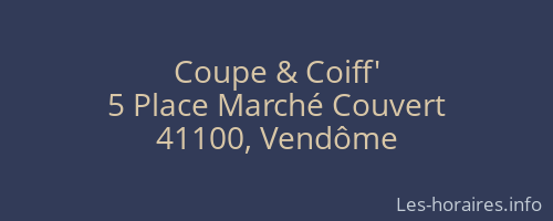 Coupe & Coiff'