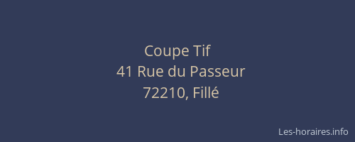 Coupe Tif
