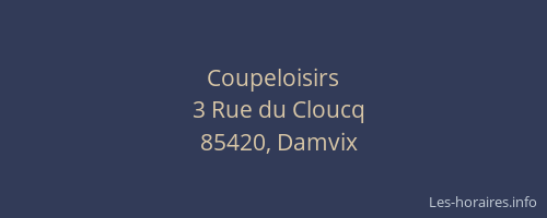 Coupeloisirs