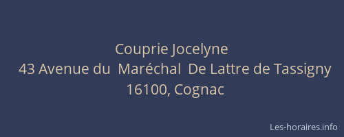 Couprie Jocelyne