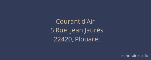 Courant d'Air