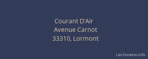 Courant D'Air