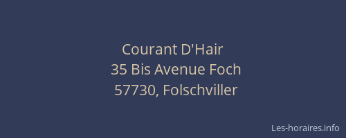 Courant D'Hair