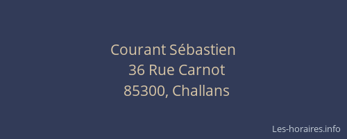 Courant Sébastien