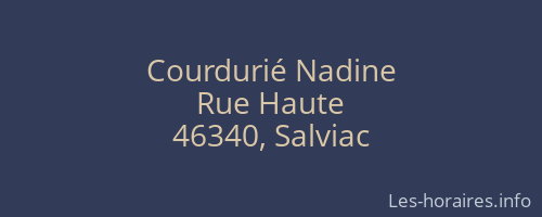 Courdurié Nadine