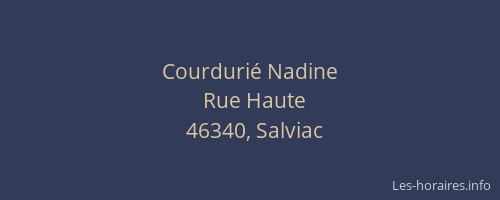 Courdurié Nadine