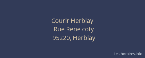 Courir Herblay