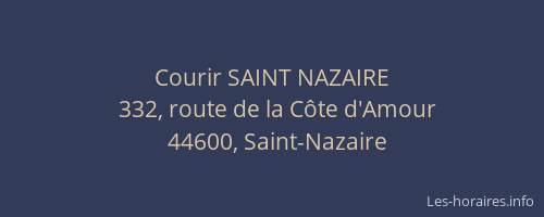 Courir SAINT NAZAIRE