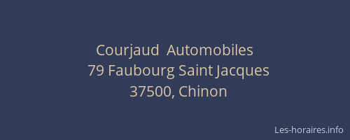 Courjaud  Automobiles
