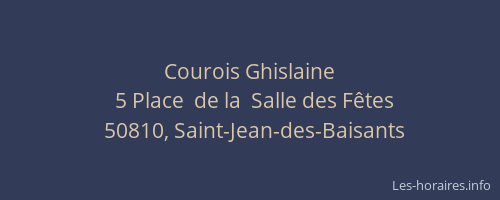 Courois Ghislaine