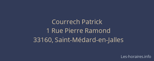 Courrech Patrick