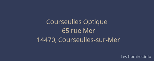 Courseulles Optique