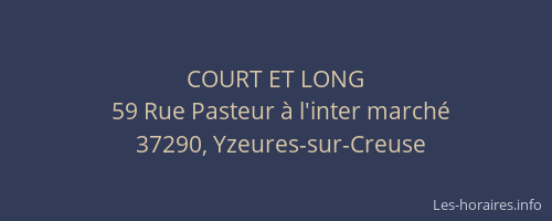 COURT ET LONG
