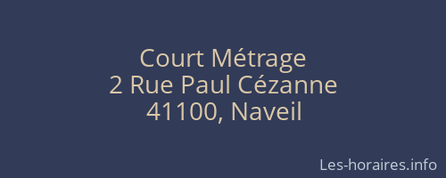 Court Métrage