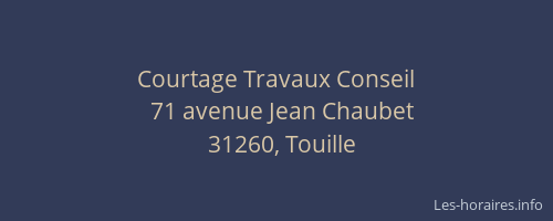 Courtage Travaux Conseil