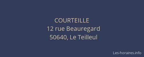 COURTEILLE