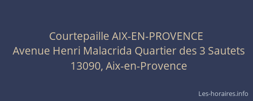 Courtepaille AIX-EN-PROVENCE