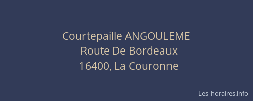 Courtepaille ANGOULEME