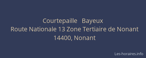 Courtepaille   Bayeux