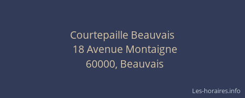 Courtepaille Beauvais