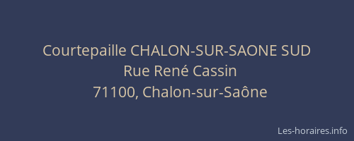 Courtepaille CHALON-SUR-SAONE SUD