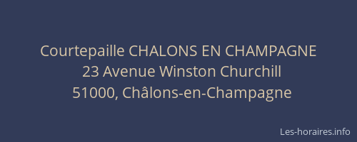 Courtepaille CHALONS EN CHAMPAGNE