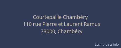 Courtepaille Chambéry