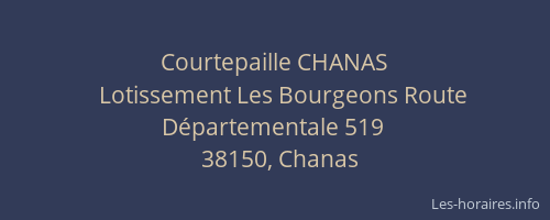 Courtepaille CHANAS
