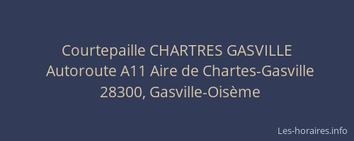 Courtepaille CHARTRES GASVILLE